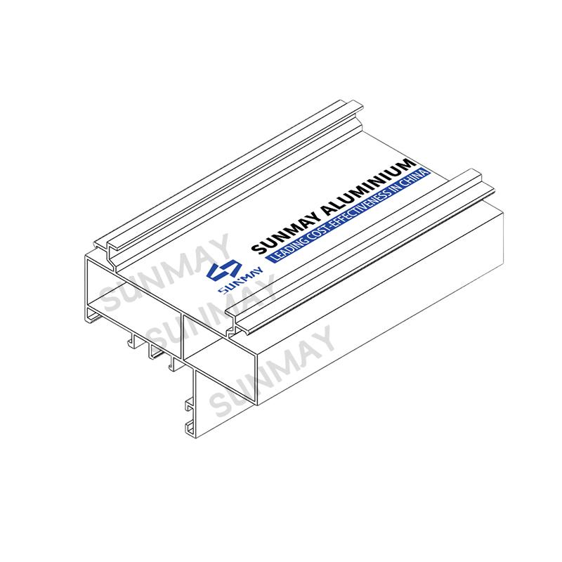 aluminium profile wood grain