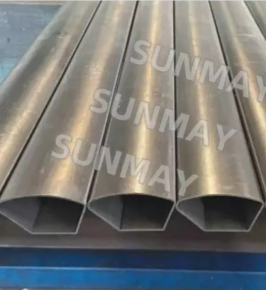 fan shaped aluminum tube profile
