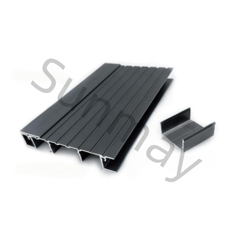 Corrosion-resistant aluminium decking for residential flooring